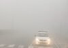 चंडीगढ़ में घना कोहरा: दृश्यता 10 मीटर तक घटी, फॉग लैंप के सहारे चले वाहन; एक जनवरी को बारिश के आसार