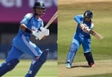 Vijay Hazare Trophy: 14 साल के वैभव सूर्यवंशी का तूफान, रांची में सिर्फ 36 गेंदों में ठोका शतक Vijay Hazare Trophy: 14 साल के वैभव सूर्यवंशी का तूफान, रांची में सिर्फ 36 गेंदों में ठोका शतक