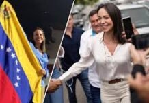 11 महीने बाद दुनिया के सामने आईं मारिया कोरीना मचाडो: बेटी ने ओस्लो में लिया नोबेल पुरस्कार, वेनेजुएला में उठे सवाल 11 महीने बाद दुनिया के सामने आईं मारिया कोरीना मचाडो: बेटी ने ओस्लो में लिया नोबेल पुरस्कार, वेनेजुएला में उठे सवाल