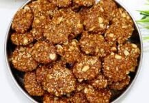 Gud Til Papdi Recipe: घर पर बनाएं क्रिस्पी तिल-गुड़ पापड़ी, रोटी जैसी पतली और स्वादिष्ट Gud Til Papdi Recipe: घर पर बनाएं क्रिस्पी तिल-गुड़ पापड़ी, रोटी जैसी पतली और स्वादिष्ट