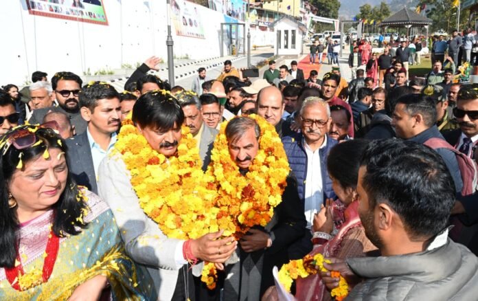  मुख्यमंत्री ने धर्मशाला में समृद्धि भवन का लोकार्पण किया मुख्यमंत्री ठाकुर सुखविंद्र सिंह सुक्खू ने आज कांगड़ा