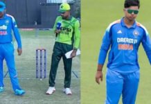 U19 एशिया कप फाइनल में पाकिस्तान से हार पर BCCI सख्त, वैभव सूर्यवंशी–आयुष म्हात्रे के बर्ताव की भी होगी समीक्षा? U19 एशिया कप फाइनल में पाकिस्तान से हार पर BCCI सख्त, वैभव सूर्यवंशी–आयुष म्हात्रे के बर्ताव की भी होगी समीक्षा?