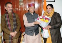 मुख्यमंत्री ने दी राज्यपाल को नव वर्ष की शुभकामनाएं