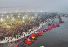 वसंत पंचमी स्नान: प्रयागराज संगम पर आस्था का सैलाब, सुबह 10 बजे तक 1.40 करोड़ श्रद्धालुओं ने लगाई डुबकी