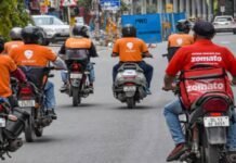 जोमैटो–ब्लिंकिट ने रचा इतिहास, 31 दिसंबर को 75 लाख ऑर्डर डिलीवर