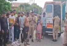 अंबाला में दर्दनाक सड़क हादसा: चलती बाइक पर पलटा तेज रफ्तार ट्रक, दो युवकों की मौके पर मौ*त