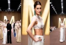 दुबई फैशन वीक में कृति सेनन का जलवा, मनीष मल्होत्रा के शो की बनीं शो-स्टॉपर