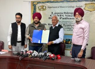 बरिंदर कुमार गोयल द्वारा पंजाब में क्रशर-ओनर माइनिंग साइटों की शुरुआत