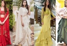 संगीत नाइट के लिए इंडो-वेस्टर्न आउटफिट आइडियाज