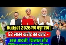 53.47 लाख करोड़ का बजट पेश, एक सेक्टर को मिला 32 लाख करोड़ का हिस्सा; जानिए 2026-27 का पूरा वित्तीय खाका