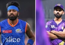MI vs KKR: रोहित का ‘पचासा’, रहाणे ने तोड़ा गंभीर का रिकॉर्ड