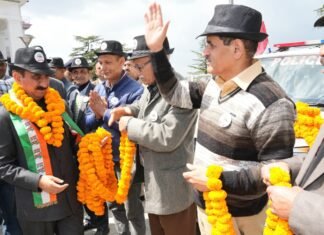 पैरा मिलिट्री वेलफेयर बोर्ड के गठन की घोषणा के लिए मुख्यमंत्री का आभार व्यक्त किया