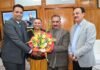 Rajya Sabha Congress candidate Anurag Sharma calls on CM Sukhvinder Singh Sukhu