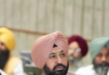 पानी की कमी वाले 1230 गांवों और 125 बस्तियों में जल आपूर्ति तथा 88 यूरेनियम-प्रभावित क्षेत्रों के लिए नए प्रोजेक्टों हेतु 1487 करोड़ रुपये का प्रावधान: हरदीप सिंह मुंडियां