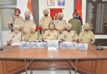RECOVERED CONSIGNMENT WAS MEANT TO FURTHER SUPPLY TO CRIMINAL ELEMENTS: CP ASR GURPREET BHULLAR