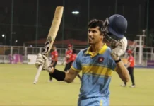 KKR ने खरीदा फिर किया रिलीज, उसी खिलाड़ी ने T20 लीग में ठोके 193 रन; 14 छक्कों के साथ बनाया रिकॉर्ड