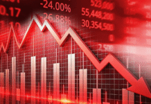 शेयर बाजार में तेज गिरावट, सेंसेक्स 550 अंक टूटा; निफ्टी 24,600 के नीचे