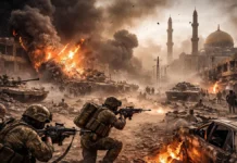 खाड़ी में बढ़ा तनाव: ईरान के हमलों में अमेरिकी ठिकानों को भारी नुकसान, कुवैत में 6 सैनिकों की मौत