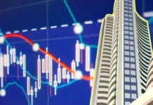 शेयर बाजार में तेजी: सेंसेक्स 977 अंक चढ़ा, डॉलर के मुकाबले रुपया तीन पैसे कमजोर