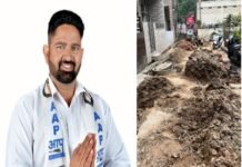 सीवरेज पाइपलाइन का काम अधूरा, स्थानीय लोग परेशान: संदीप दहिया