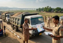 हिमाचल में खनिज वाहनों पर सख्ती: एंट्री पर लगेगा चेक पोस्ट शुल्क