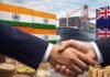 भारत–न्यूजीलैंड FTA पर मुहर: निर्यात को बढ़ावा, 20 अरब डॉलर निवेश की संभावना