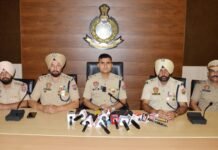 विदेशी संबंधों वाला नशा और हथियार तस्करी मॉड्यूल के चार गुर्गे गिरफ्तार; 9.9 किलो हेरोइन, दो पिस्तौलें बरामद