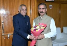 हिमाचल हैंडीक्राफ्ट्स कॉरपोरेशन के नए चेयरमैन भज्जी ने CM सुक्खू से की मुलाकात
