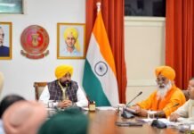 Rajya Sabha MP Sant Balbir Singh Seechewal calls on CM