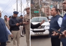 शिमला में कांग्रेस नेता युद्धवीर सिंह बैंस को पुलिस ने रोका, ED शिकायत के बाद बढ़ा विवाद