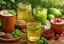 गर्मी में राहत देने वाली 5 चटपटी देसी ड्रिंक्स: लू से बचाव और जबरदस्त स्वाद