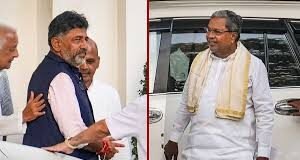 कर्नाटक में CM पद को लेकर घमासान तेज: शिवकुमार के समर्थन में उतरे स्वामीजी, कांग्रेस को दी चेतावनी