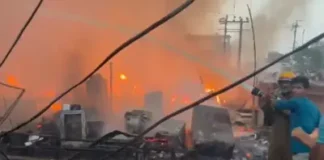 लखनऊ अग्निकांड: मलबे से दो मासूम बहनों के श*व बरामद, बेघर हुए लोग तलाश रहे सहारा