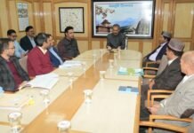 मुख्यमंत्री ने बादल फटने की घटनाओं की पुनरावृत्ति के वैज्ञानिक अध्ययन के दिए निर्देश