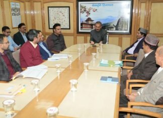 मुख्यमंत्री ने बादल फटने की घटनाओं की पुनरावृत्ति के वैज्ञानिक अध्ययन के दिए निर्देश