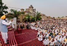 Massive public participation marks Lok Milni in Sri Muktsar Sahib as CM Bhagwant Singh Mann vows to protect Punjab’s peace & communal harmony