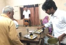 मेरा युवा भारत वालंटियरों द्वारा वृद्धाश्रम में अनुभवात्मक शिक्षण कार्यक्रम में सहभागिता