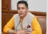 Aman Arora congratulates duo & wishes them success in service of the nation