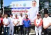मुख्यमंत्री ने ओलंपिक मैराथन को दिखाई हरी झंडी