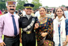 कांगड़ा के कुनाल जग्गी बने भारतीय सेना में लेफ्टिनेंट, क्षेत्र में खुशी की लहर