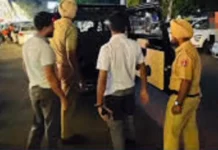 चंडीगढ़ मर्डर के बाद मोहाली में हाई अलर्ट, नाकाबंदी के दौरान शराब तस्कर गिरफ्तार