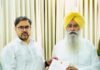 GURMEET KHUDIAN, J&K MINISTER SATISH SHARMA DISCUSS INTER-STATE COLLABORATION TO BOOST LIVESTOCK & DAIRY GROWTH