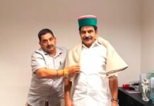 उप-मुख्य सचेतक ने के.सी. वेणुगोपाल से की भेंट
