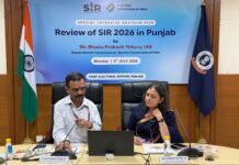 ECI Reviews Special Intensive Revision 2026 in Mohali, Deputy Election Commissioner Chairs Meeting