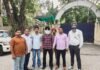 Vigilance Bureau nabs Recovery Agent red handed accepting bribe of Rs. 10,000/-