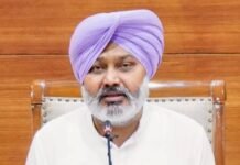 कर विभाग ने 55.35 करोड़ रुपये के फर्जी बिलिंग घोटाले के मास्टरमाइंड को किया गिरफ्तार: हरपाल सिंह चीमा