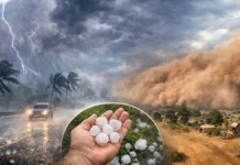 देशभर में मौसम का हाई अलर्ट: 13 राज्यों में भारी बारिश और तेज आंधी की चेतावनी, IMD ने लोगों को सतर्क रहने की दी सलाह