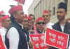 UP विधानसभा सत्र की शुरुआत हंगामेदार, विपक्ष ने लगाए “चंदा चोर गद्दी छोड़” के नारे