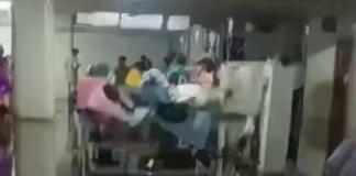 बारिश में रिम्स की इमरजेंसी हुई जलमग्न! गंदा पानी घुसने का वीडियो वायरल