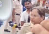 पटना प्रदर्शन में IPS शैलजा दास का पारा हाई, प्रदर्शनकारियों से तीखी बहस